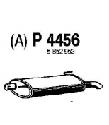 FENNO STEEL - P4456 - Глушитель OPEL ASTRA F 1.4/1.6 96-98(HATCH)